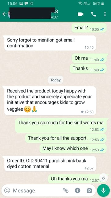 Received the product today happy with the product and sincerely appreciate your initiative that encourage kids to grow veggis.... -Reviewed on 13th MAY 2023