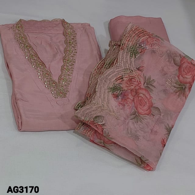 Shop Stunning Fern Floral Handblock Suit Set Online | Jaipuri Adaah