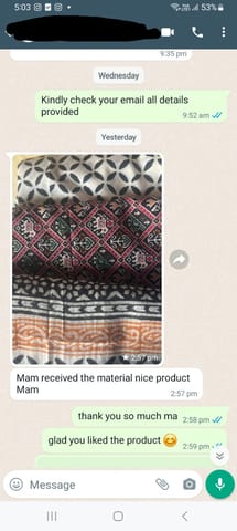 Mam received the material nice product mam- Reviewed on 16 MAR-2024