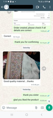 Good quality material... thanks- Reviewed on 11 MAY-2024