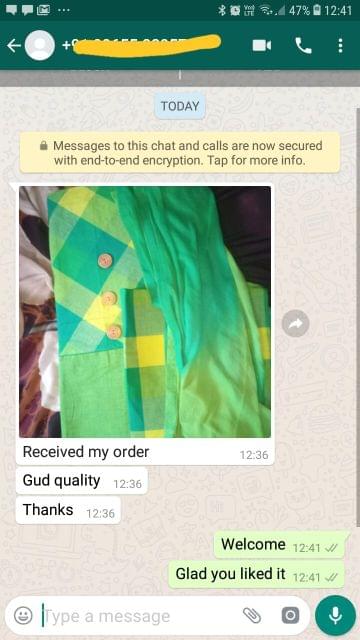 Received my order.. Good quality... Thank you. - Reviewed on 21-Feb-2019