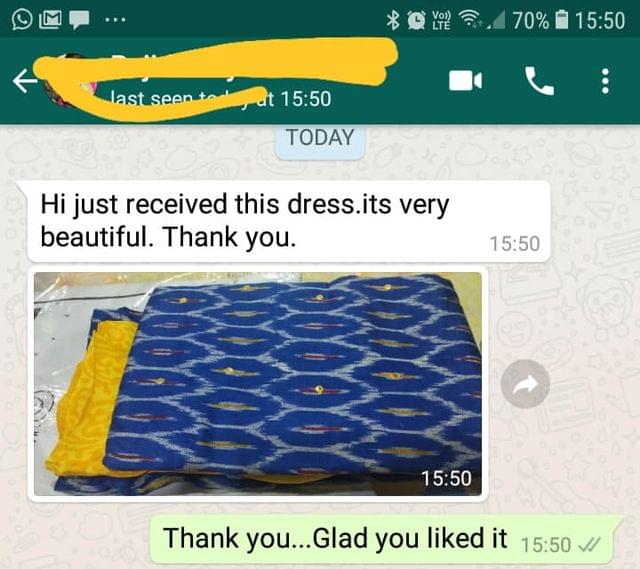 Just received the dress... It's very beautiful... Thank you.  - Reviewed on 01-Mar-2019